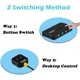 thumbnail image 5 of Conmutador USB de 4 entradas y 4 salidas DGODRT USB 2.0 para compartir 4 ordenadores, 5 of 6