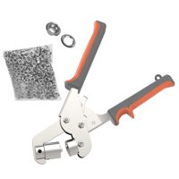 Ioensy - Juego De Alicates Perforadores Con Ojales, Mango Antideslizante Para Manualidades, Aficionados, Práctico Con 220 Ojales