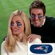 thumbnail image 2 of Pegatinas negras con diseño de ojos The Party Animal NFL New England Patriots, 2 of 4