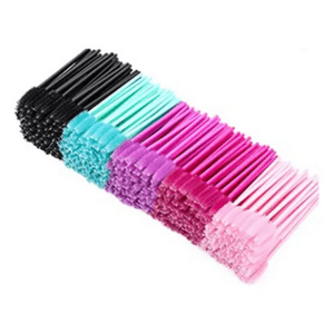 Genérico - Pack 24 Cepillos Blanco Pestañas Cejas Multiuso