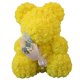thumbnail image 5 of Suave Y Lindo Oso De Peluche Juguete Flor Artificial Oso Peaje Amarillo, 5 of 5
