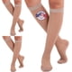 thumbnail image 1 of Calcetines de compresión transparentes de 15 a 20 mm Hg para mujeres desnudas (3 pares), 1 of 7