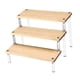 thumbnail image 3 of Soporte De Exhibición De Madera Soporte De Almacenamiento Para Coleccionables Figura Muñeca Modelo 3 Niveles, 3 of 5