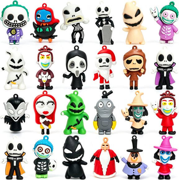 Figuritas AUZXMCN 24 Coleccionables de Pesadilla
