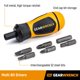 thumbnail image 2 of Destornillador GEARWRENCH, destornillador de trinquete rechoncho 6 en 1, 2 of 7