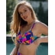 thumbnail image 5 of Bikini estilo sostén torcido copa C estampado azul Talla 48, 5 of 8