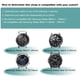 thumbnail image 3 of Pulseras de reloj HSWAI compatibles con Samsung Galaxy de 46 mm/45 mm, 3 of 6