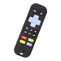 Magideal - Juguetes Para La Dentición Forma De Control Remoto De Tv Para Bebés De 3 A 12 Meses Niños Pequeños Negro