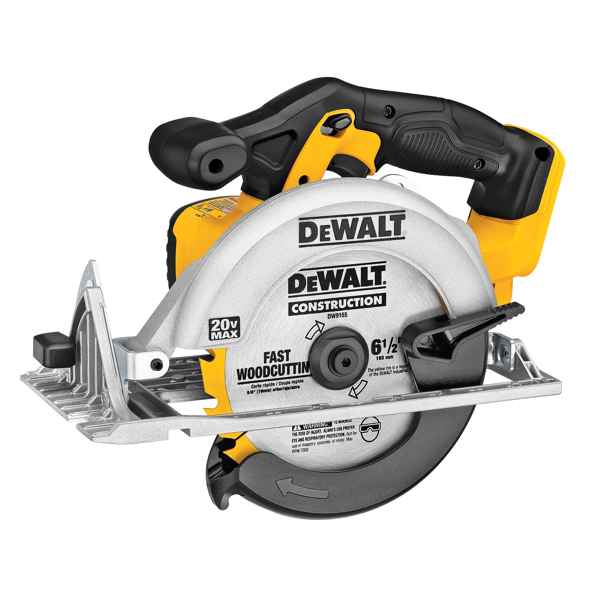 Sierra Circular Dewalt 20v Max Dcs391b 460w Con Hoja De 6-1/2 Pulgadas