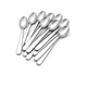 thumbnail image 2 of Cucharas Elegantes Desechables Plateados 50 Unidades, 2 of 2