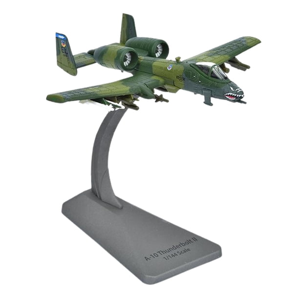 1/144 Modelo De Avión A10 Modelo De Avión De Metal De Metal Para La Barra De Gabinete De TV De Oficina