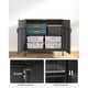 thumbnail image 5 of Buffet Aparador Negro Metalico y Madera Torsjo, 5 of 6