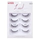 thumbnail image 1 of Vestidito negro KISS Lash Couture con pestañas postizas, 12 mm, 4 pares, 1 of 8