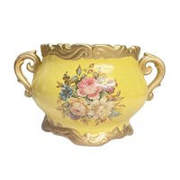 Bothyi - Flores Secas De Adorno De Jarrón De Cerámica De Estilo Retro Para La Decoración Del Hogar De La Oficina