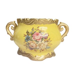 Bothyi - Flores Secas De Adorno De Jarrón De Cerámica De Estilo Retro Para La Decoración Del Hogar De La Oficina