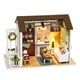 thumbnail image 1 of Kit De Casa De Mu?ecas En Miniatura DIY 1/24 Con Muebles, Modelo Happy Time, Regalo Para Ni?os, 1 of 5