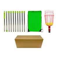 Ioensy - Recolector De Frutas, Cesta Para La Cabeza, Recogedor De Frutas Para Jardín, Pera, Cereza, 4 Metros