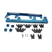 Magideal - Separador De Cables De Bujía Lineal Que Reemplaza La Válvula Negra Para Chevy Sbc 350