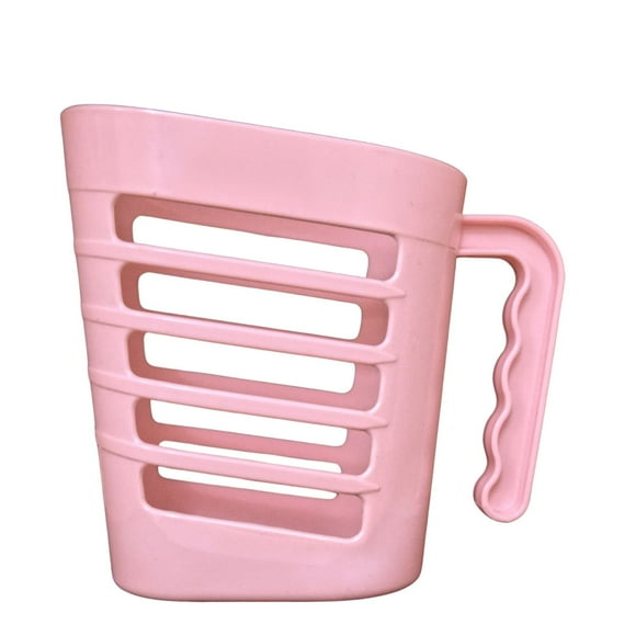 Porta Bolsa Sachet de Yogurt Color Rosado