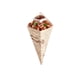 thumbnail image 1 of Cono de comida Restaurantware 24 × 14 cm, paquete de 100, papel periódico, 1 of 6