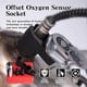 thumbnail image 4 of Enchufe de sensor de oxígeno O2 forjado Automotive Tool Rlokciy de 5 piezas, 4 of 7