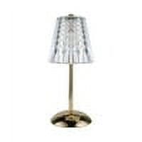 Genérico - Lampara Recargable Cristal Dormitorio Escritorio Decoracion