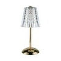 Genérico - Lampara Recargable Cristal Dormitorio Escritorio Decoracion