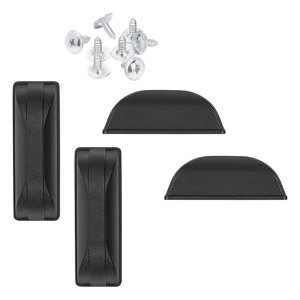 Magideal - Paquete De 4 Almohadillas Para Pies Con Perno Inferior Para Maleta Con Tornillos, Piezas De Reparación Ligeras, Fácil Instalación De Repuesto De Acces Estilo C