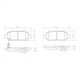 thumbnail image 2 of Pastillas Freno para auto Infiniti G35 2007-2015 Trasero, 2 of 3