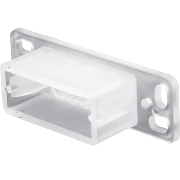Hardware PRIME-LINE R 7145, placa trasera de nailon con rieles para cajones, paquete de 2 unidades