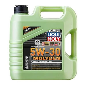 Aceite Sintetico 100% Aleman Liqui Moly Molygen 5W30 4 Lts Negro