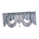 thumbnail image 5 of Cortina Con Bolsillo Para Barra, Decoración De Cenefa, Cortina Corta Para Baño, Dormitorio, Sótano, Gris, 5 of 5