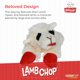 thumbnail image 2 of Peluche Squeak Multipet INTERNATIONAL 843140 Lambchop Mini, 2 of 9