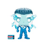 Figura De Vinil Funko Superman Pop Azul Exclusivo De La Convención 2021