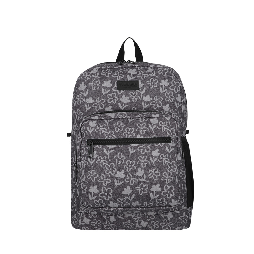 Mochila Notebook Xtrem Everdale 5Xt Flores Negro 16""
