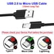 thumbnail image 3 of Cable micro USB extra largo de 12 mm y 90 cm (paquete de 2) con conector extendido para teléfonos resistentes AGM/Blackview/Oukitel/Doogee/Leagoo/Zoji/Guophone V19 X3 o fundas con puertos integrados., 3 of 7