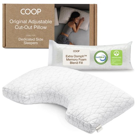 Almohada Ajustable De Espuma Viscoelástica Coop Home Goods 46X71 Cm Queen