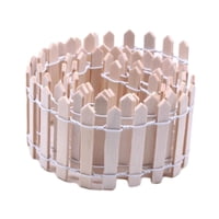 Ioensy - Valla De Jardín De Hadas En Miniatura, 90X5Cm, Para Casas De Muñecas, Accesorios De Jardines De Hadas, Color Beige