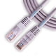thumbnail image 1 of Cable de red Ethernet UTP RJ45 Cat-5e de 4 vías, 100 MHz, 1000 Mbps, universal, color gris, 454 mm (1,5 pies), 1 of 1