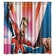 thumbnail image 1 of Cortina de ducha de Capitán Britania, juego de cortinas de baño con ganchos, tamaño 66 x 72 pulgadas, 1 of 3