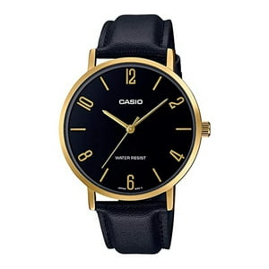 Reloj Analogo Negro Casio Mtp-Vt01Gl-1B2