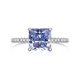 thumbnail image 5 of Anillos de Compromiso de Moissanita de 3 Quilates para Mujer, Anillos de Diamante Corte Princesa S925 de Plata Esterlina Color D VVS1, Opción Ideal para Cumpleaños, Aniversario y Ocasiones Románticas, 5 of 10