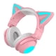 thumbnail image 3 of Cat Ear Wireless Bluetooth Headset Auriculares Auriculares Auriculares Nuevo Rosa, 3 of 3