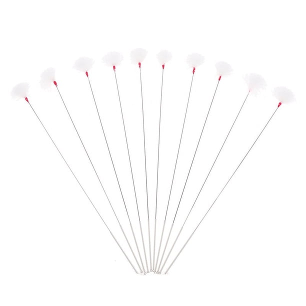 Hot sale 1Set Earwax Cleaner Kits Ear Massage Set Earwax Cleaner Kits Goose Feather Stainless Steel Earpick Wax Cleaner Tool