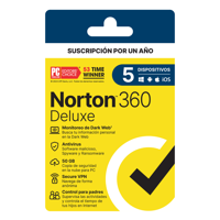 Norton 360 Deluxe 50Gb 5 Dispositivos