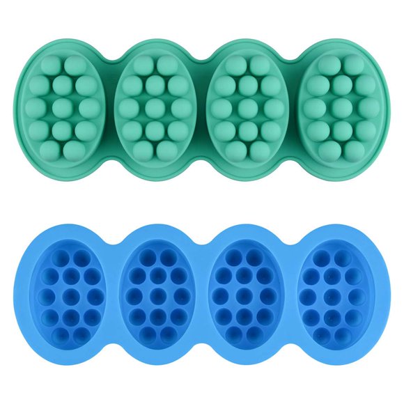 Molde de silicón para jabón de masaje, 2 piezas, SJ
