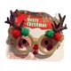 thumbnail image 3 of Gafas Navide?as, Disfraz Creativo De Mu?eco De Nieve, Anteojos, Recuerdos Para Fiesta De Navidad, Astas De Café, 3 of 3
