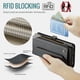 thumbnail image 5 of CaseMe Funda de Cuero para Samsung Galaxy A16 5G Tipo Billetera [Bloqueo RFID] con Ranura para Billetes con Zíper y 10 Tarjetas, Correa de Hombro Magnética de Cuero PU Suave para Samsung Galaxy A16 5, 5 of 13