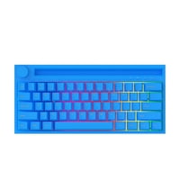 Ajazz - Teclado Mecánico Bluetooth Full Rgb Switch Pink- K620T V2 Blue