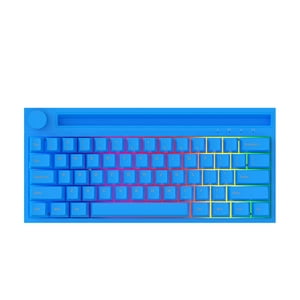 Ajazz - Teclado Mecánico Bluetooth Full Rgb Switch Pink- K620T V2 Blue